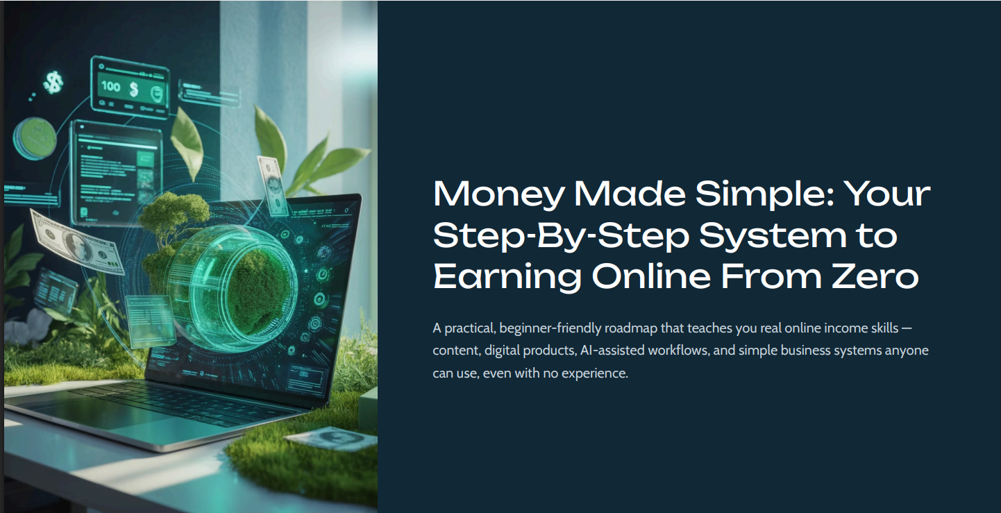 Money Made Simple: Your Step-By-Step System to Earning Online From Zero